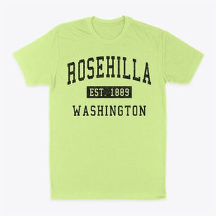 Rosehilla Washington Classic Established Classic Dad T-Shirt