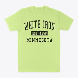 White Iron Minnesota Classic Established Classic Dad T-Shirt