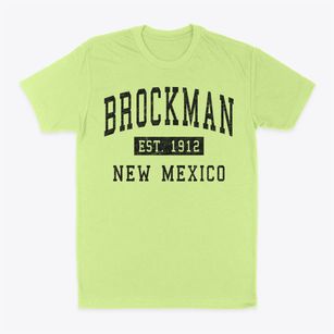 Brockman New Mexico Classic Established Classic Dad T-Shirt