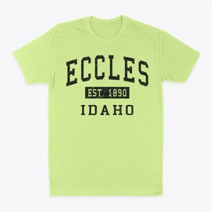 Eccles Idaho Classic Established Classic Dad T-Shirt