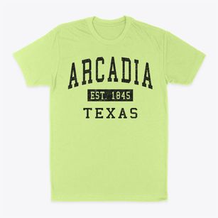 Arcadia Texas Classic Established Classic Dad T-Shirt
