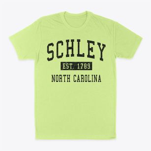 Schley North Carolina Classic Established Classic Dad T-Shirt