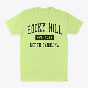 Rocky Hill North Carolina Classic Established Classic Dad T-Shirt
