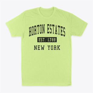 Horton Estates New York Classic Established Classic Dad T-Shirt