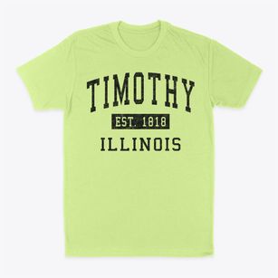 Timothy Illinois Classic Established Classic Dad T-Shirt