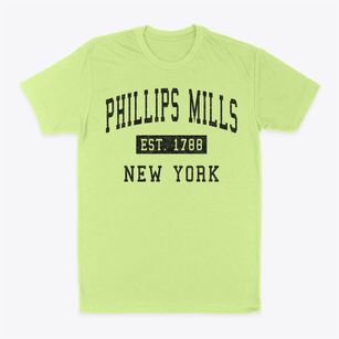 Phillips Mills New York Classic Established Classic Dad T-Shirt
