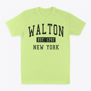 Walton New York Classic Established Classic Dad T-Shirt