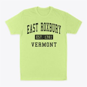 East Roxbury Vermont Classic Established Classic Dad T-Shirt