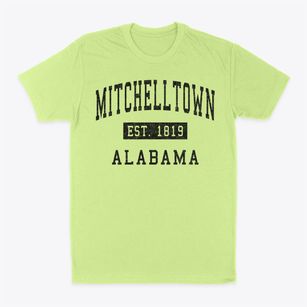 Mitchelltown Alabama Classic Established Classic Dad T-Shirt