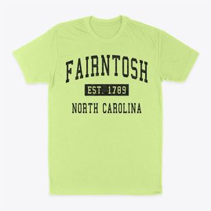 Fairntosh North Carolina Classic Established Classic Dad T-Shirt