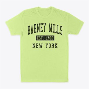 Barney Mills New York Classic Established Classic Dad T-Shirt