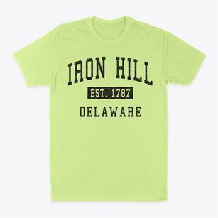 Iron Hill Delaware Classic Established Classic Dad T-Shirt