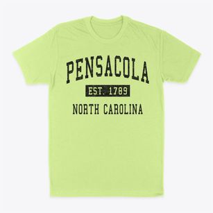 Pensacola North Carolina Classic Established Classic Dad T-Shirt