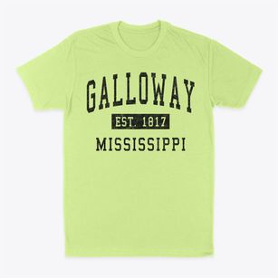 Galloway Mississippi Classic Established Classic Dad T-Shirt