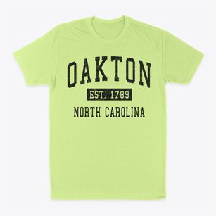 Oakton North Carolina Classic Established Classic Dad T-Shirt