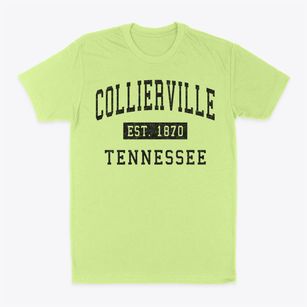 Collierville Tennessee Classic Established Classic Dad T-Shirt