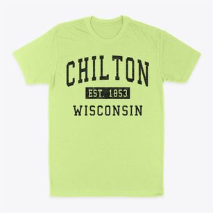 Chilton Wisconsin Classic Established Classic Dad T-Shirt