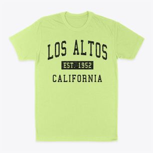 Los Altos California Classic Established Classic Dad T-Shirt