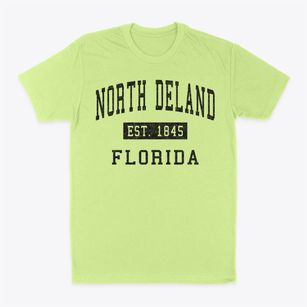 North Deland Florida Classic Established Classic Dad T-Shirt