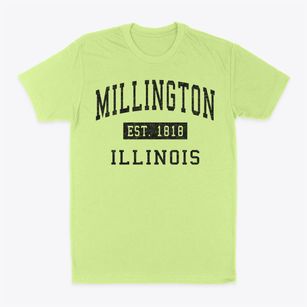 Millington Illinois Classic Established Classic Dad T-Shirt
