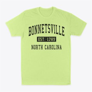 Bonnetsville North Carolina Classic Established Classic Dad T-Shirt
