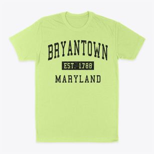 Bryantown Maryland Classic Established Classic Dad T-Shirt