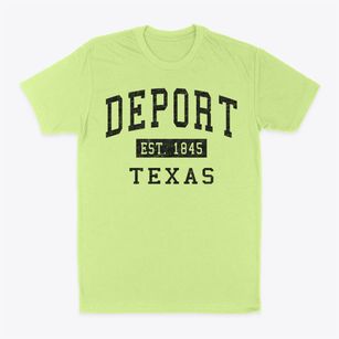 Deport Texas Classic Established Classic Dad T-Shirt