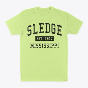 Sledge Mississippi Classic Established Classic Dad T-Shirt