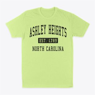 Ashley Heights North Carolina Classic Established Classic Dad T-Shirt