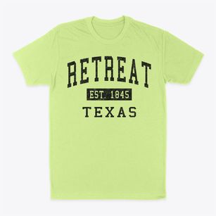 Retreat Texas Classic Established Classic Dad T-Shirt