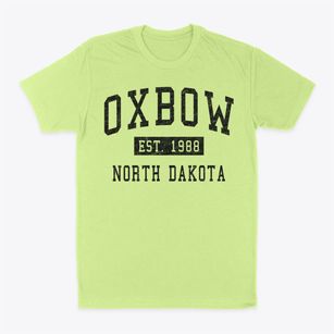 Oxbow North Dakota Classic Established Classic Dad T-Shirt