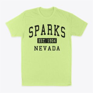 Sparks Nevada Classic Established Classic Dad T-Shirt