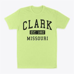 Clark Missouri Classic Established Classic Dad T-Shirt