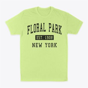 Floral Park New York Classic Established Classic Dad T-Shirt