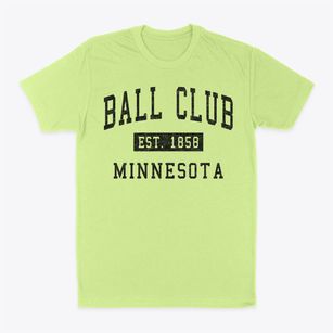 Ball Club Minnesota Classic Established Classic Dad T-Shirt
