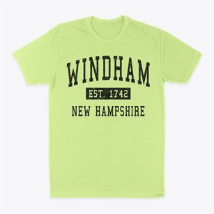 Windham New Hampshire Classic Established Classic Dad T-Shirt