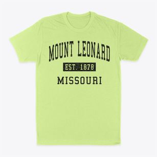 Mount Leonard Missouri Classic Established Classic Dad T-Shirt