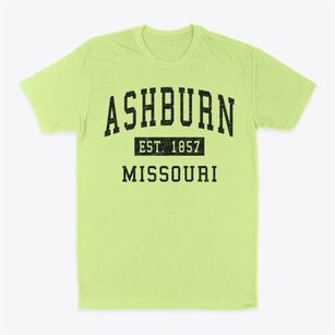 Ashburn Missouri Classic Established Classic Dad T-Shirt