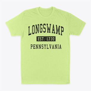 Longswamp Pennsylvania Classic Established Classic Dad T-Shirt