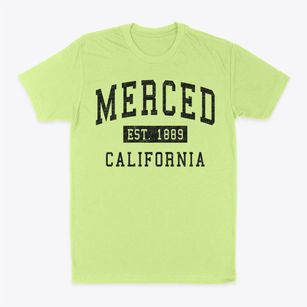 Merced California Classic Established Classic Dad T-Shirt