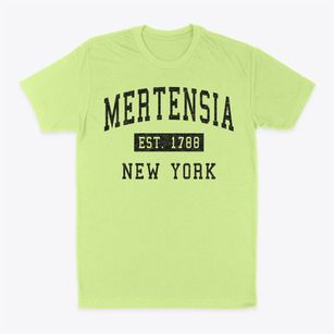 Mertensia New York Classic Established Classic Dad T-Shirt