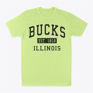 Bucks Illinois Classic Established Classic Dad T-Shirt