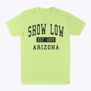 Show Low Arizona Classic Established Classic Dad T-Shirt