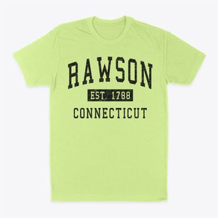 Rawson Connecticut Classic Established Classic Dad T-Shirt
