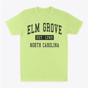 Elm Grove North Carolina Classic Established Classic Dad T-Shirt
