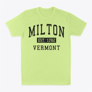 Milton Vermont Classic Established Classic Dad T-Shirt