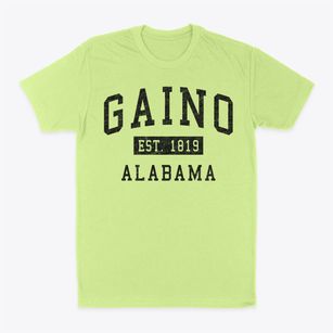 Gaino Alabama Classic Established Classic Dad T-Shirt