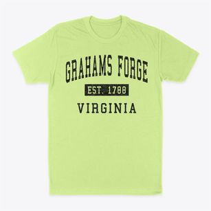 Grahams Forge Virginia Classic Established Classic Dad T-Shirt