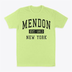 Mendon New York Classic Established Classic Dad T-Shirt