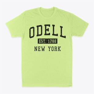 Odell New York Classic Established Classic Dad T-Shirt